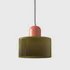 Groene matte afwerking / Roze