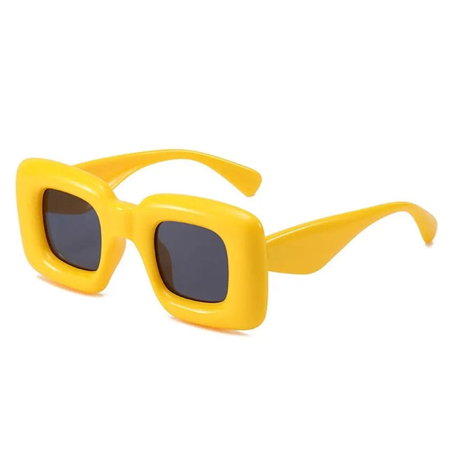 RetroSquare - Trendy Vierkante Zonnebril