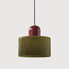 Groene matte afwerking / Rood