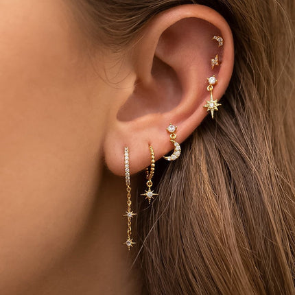 StarGlow Earrings - Magische Oorbellen met Sterrenontwerp