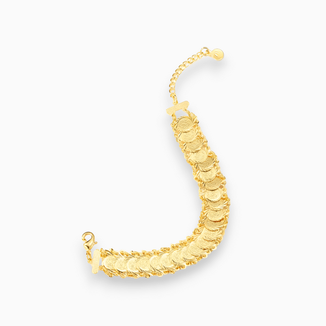 Aurielle Bracelet – Elegante Gouden Armband voor Dames