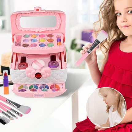LittleGlam Set - Wasbare Make-up voor Kinderen