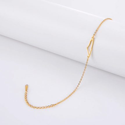 Aurora Hoop Bracelet - Elegante Gouden Sieraden