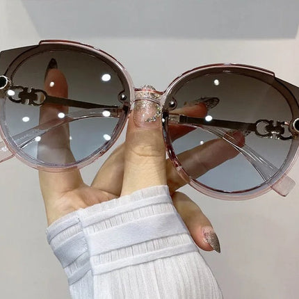 Patty Eyewear - Retro Ronde Zonnebril Vintage Style