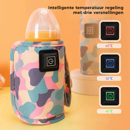 Draagbare USB Melkverwarmer - Warm uw melk overal op!