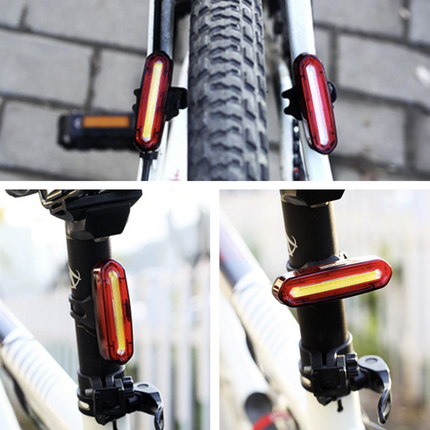 LightUp - Krachtig Oplaadbaar LED Fietsachterlicht
