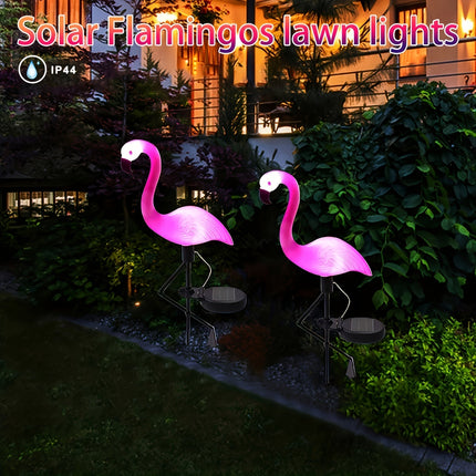 SolarFlamingo Light - Elegante Zonne-energie Flamingo Tuinlamp