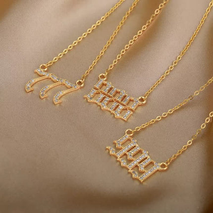 Seraphina Zirkonia Engel Zahl Halsketting - Een Symboliek van Bescherming en Liefde