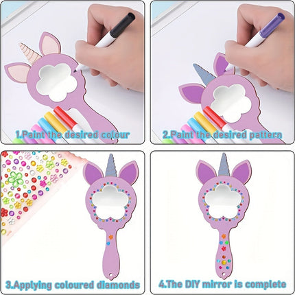 UnicornMagic – Houten Spiegels voor Creatieve Decoratie