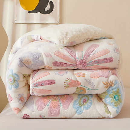 FloralDream – Zacht Fleece Winter Dekbed