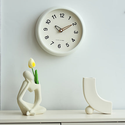 SilenceTime Clock – Elegante 10-Inch Wandklok voor Thuis