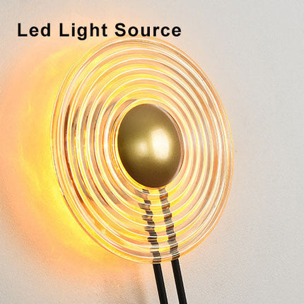 AuraLight – Strakke LED Wandlamp in Zwart