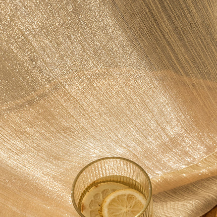 WeaveGlam Curtains - Elegante Transparante Woven Gordijnen voor Moderne Interieurs