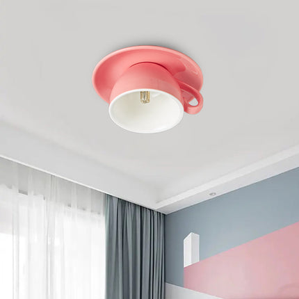 VibrantGlow Chandelier - Elegante Gekleurde Keramische Kroonluchter