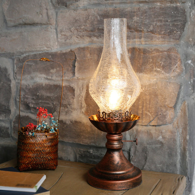 GlowThijs – Retro Sfeerlamp van Craykle Glas