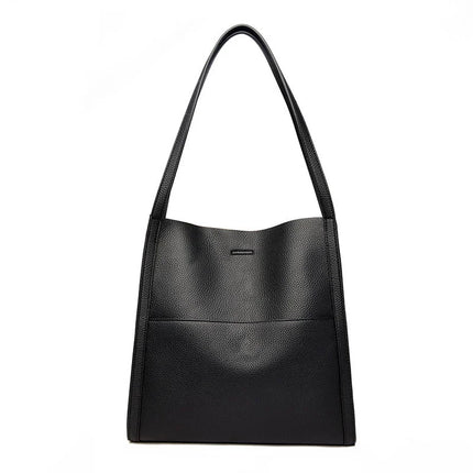 LuxeCarry - Elegante Leren Schoudertas voor Dames