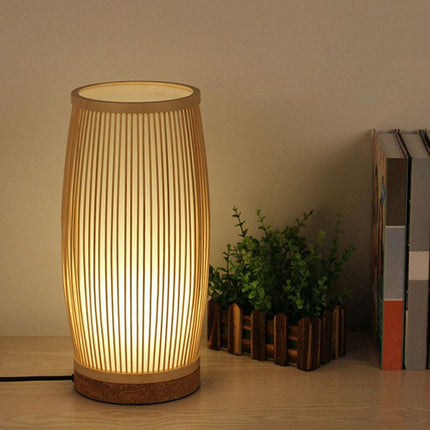 Bamboo Bright - Sfeervolle Tafellamp gemaakt van Bamboe