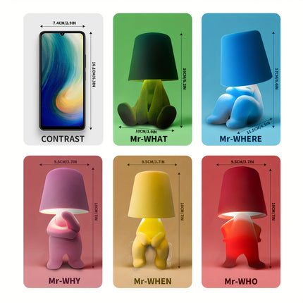 ThinkLight – Moderne Touch Tafellamp met USB Oplaadfunctie