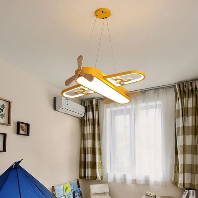 Air Lightplane - Stijlvolle Crèmekleurige Hanglamp voor Sfeervol Landelijk Interieur