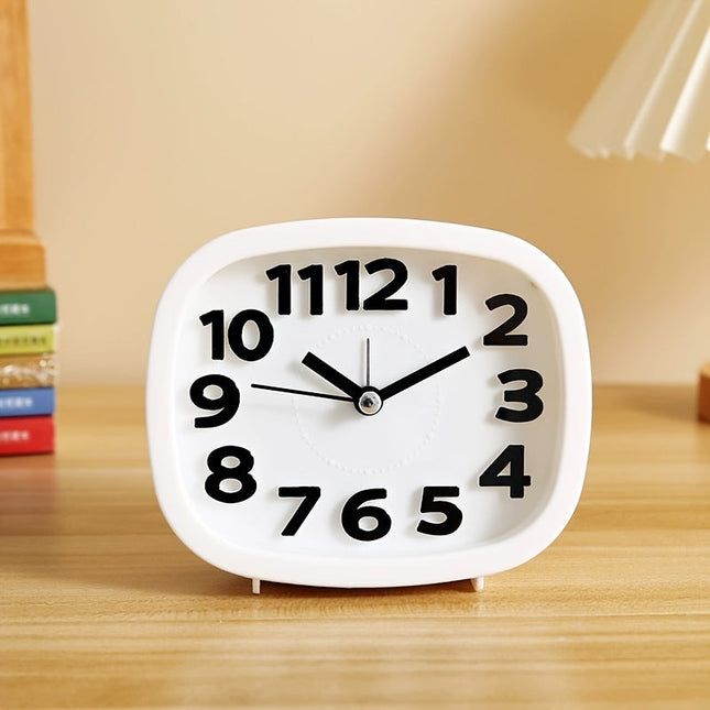 TimeSquare Clock - Stijlvolle 3D Vierkante Wekker
