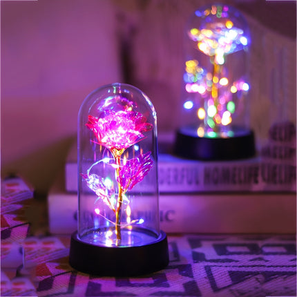 GoldenRose – Luxe Rozenlamp voor Interieurdecoratie