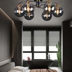 Grijs rook / Daglicht (5000-7000K) / 6  lampen