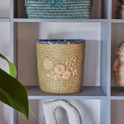 NatureBasket – Handgemaakte Raffia Mand in Rond Design