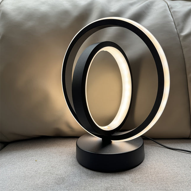 LumiSunset – Stijlvolle USB Tafellamp met Dimmer