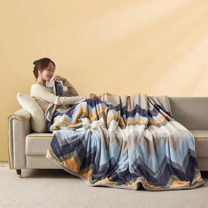 FlannelWarm - Luxe Verdikte Flanellen Deken