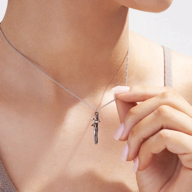 Luxe Hanger Ketting voor Koppels | Tijdloze Liefde en Stijl