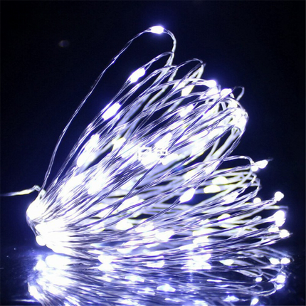 TwinkleWire - USB LED Lichtslinger in Koperdraad