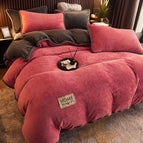 Donkerroze / 1.5m Bed