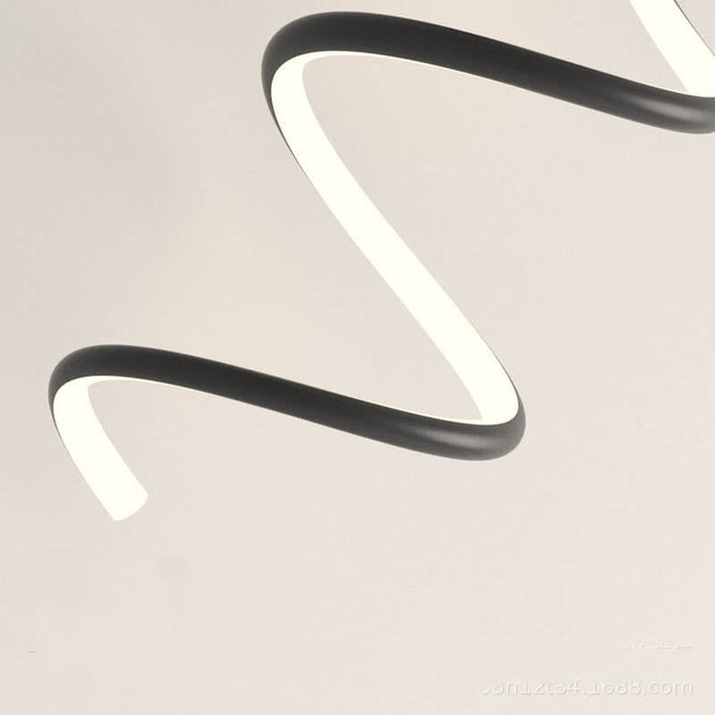 GlowWave - Strakke LED Wandlamp met Boogdesign