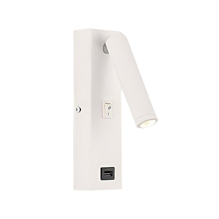 ArtiLicht Luxe Wandlamp met Verstelbare LED en USB-Oplaadpoort