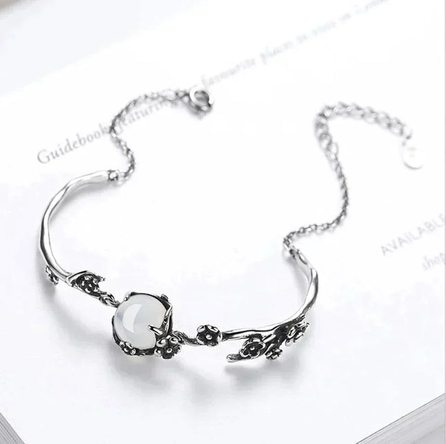 MoonGleam Bracelet - Elegante Zilveren Armband voor Elke Gelegenheid