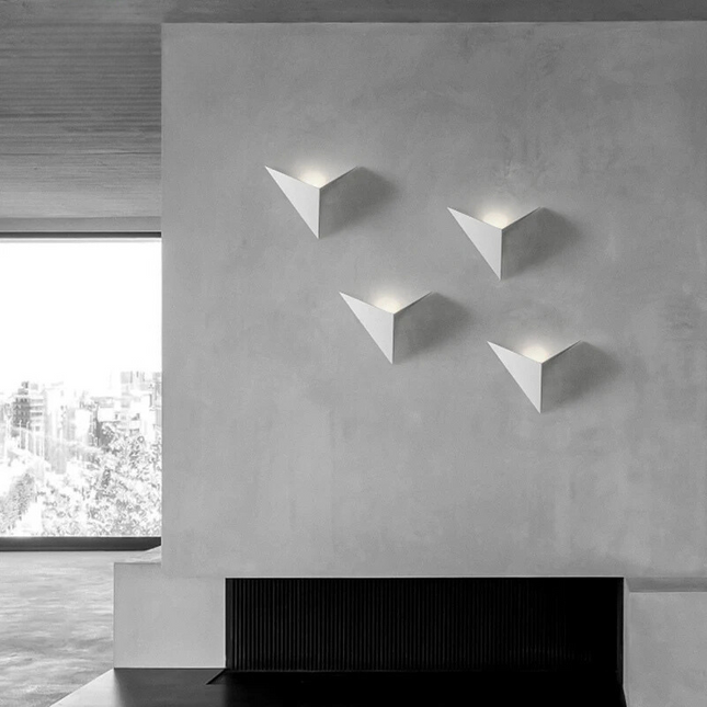 TriGlow Light - Moderne LED Wandlamp 3W