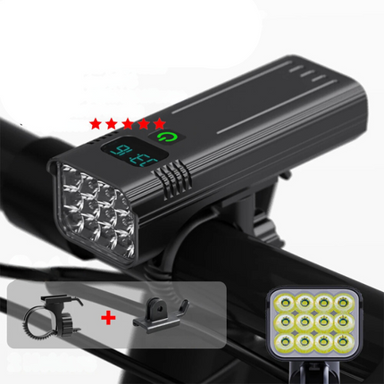 LuminousRide - Oplaadbare Fietsverlichting 5000LM