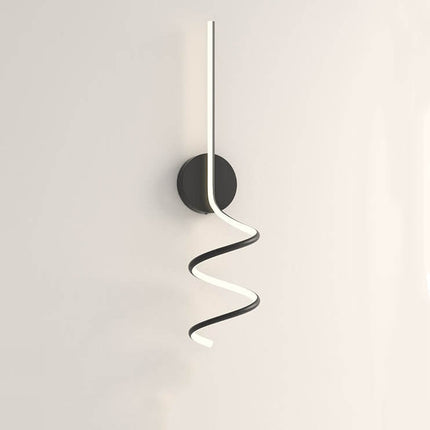 GlowWave - Strakke LED Wandlamp met Boogdesign
