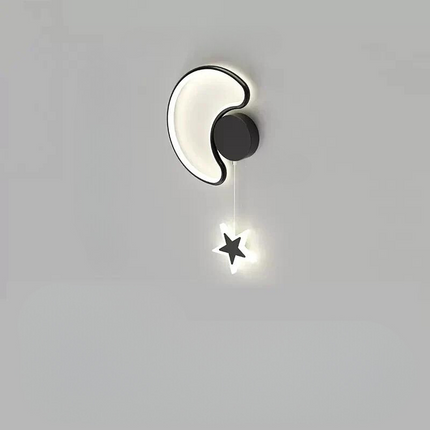 LumiDroom - Magische Wandlamp met Sterren en Maan