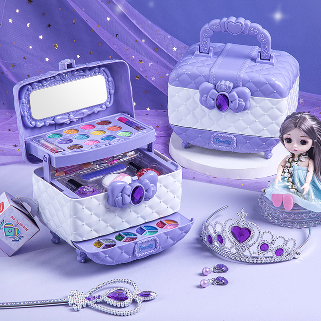 LittleGlam Set - Wasbare Make-up voor Kinderen