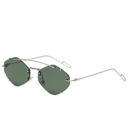 Lucia Eyewear – Trendy Randloze Zonnebril