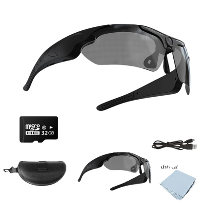 AdventureVision Glasses - Stijlvolle HD Camera Zonnebril