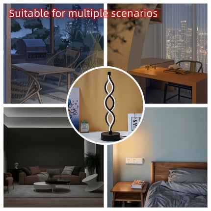 SeaWave Desk Lamp – Moderne Aluminium LED Verlichting