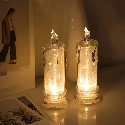 Romantische LED Kaarsen Set – Sfeervolle Verlichting voor Binnen