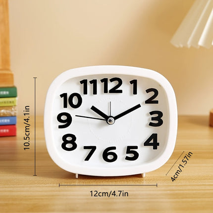 TimeSquare Clock - Stijlvolle 3D Vierkante Wekker