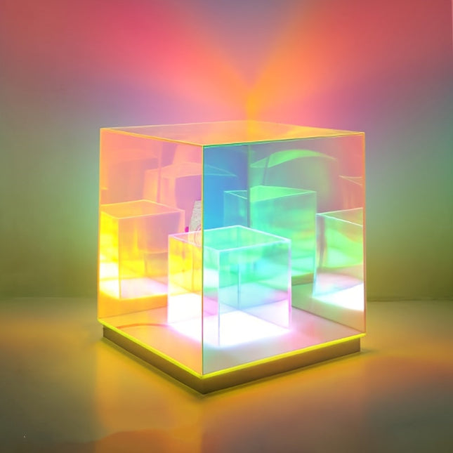 LumiSky - Verstelbare Sterrenhemel Tafellamp Geometrisch
