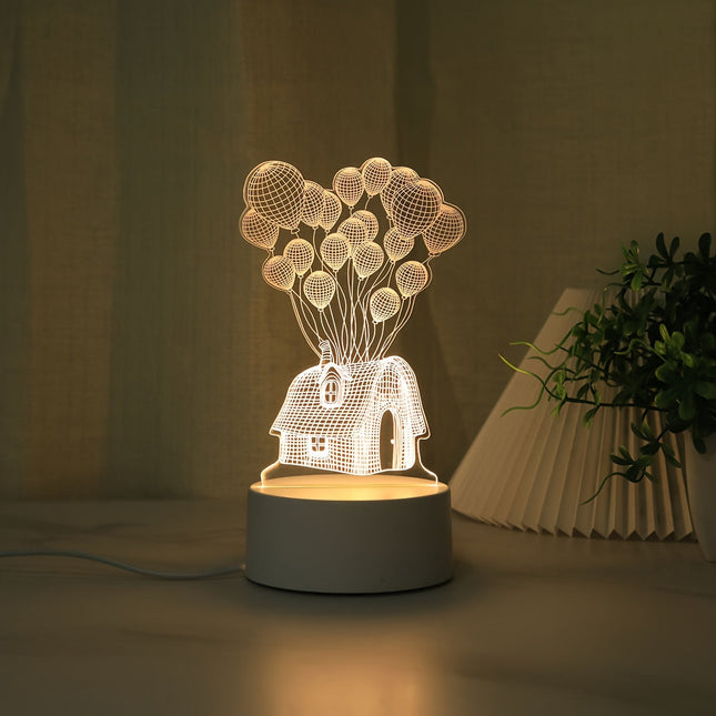 LumiBalloon – Unieke 3D LED Ballonlamp USB