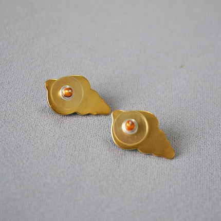 Marina Shell Earrings - Elegante Zee Blauwe Sieraden