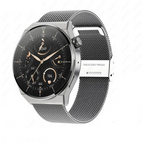 Zilveren mesh-riem