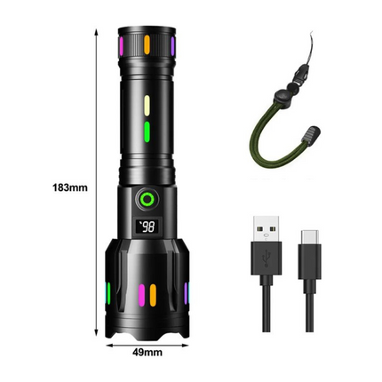LumenPro – Krachtige LED Zaklamp voor Avontuur
